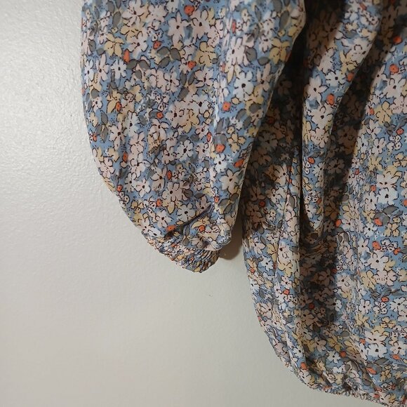 Sienna Sky ladies pastel floral blouse - size small - Picture 4 of 8